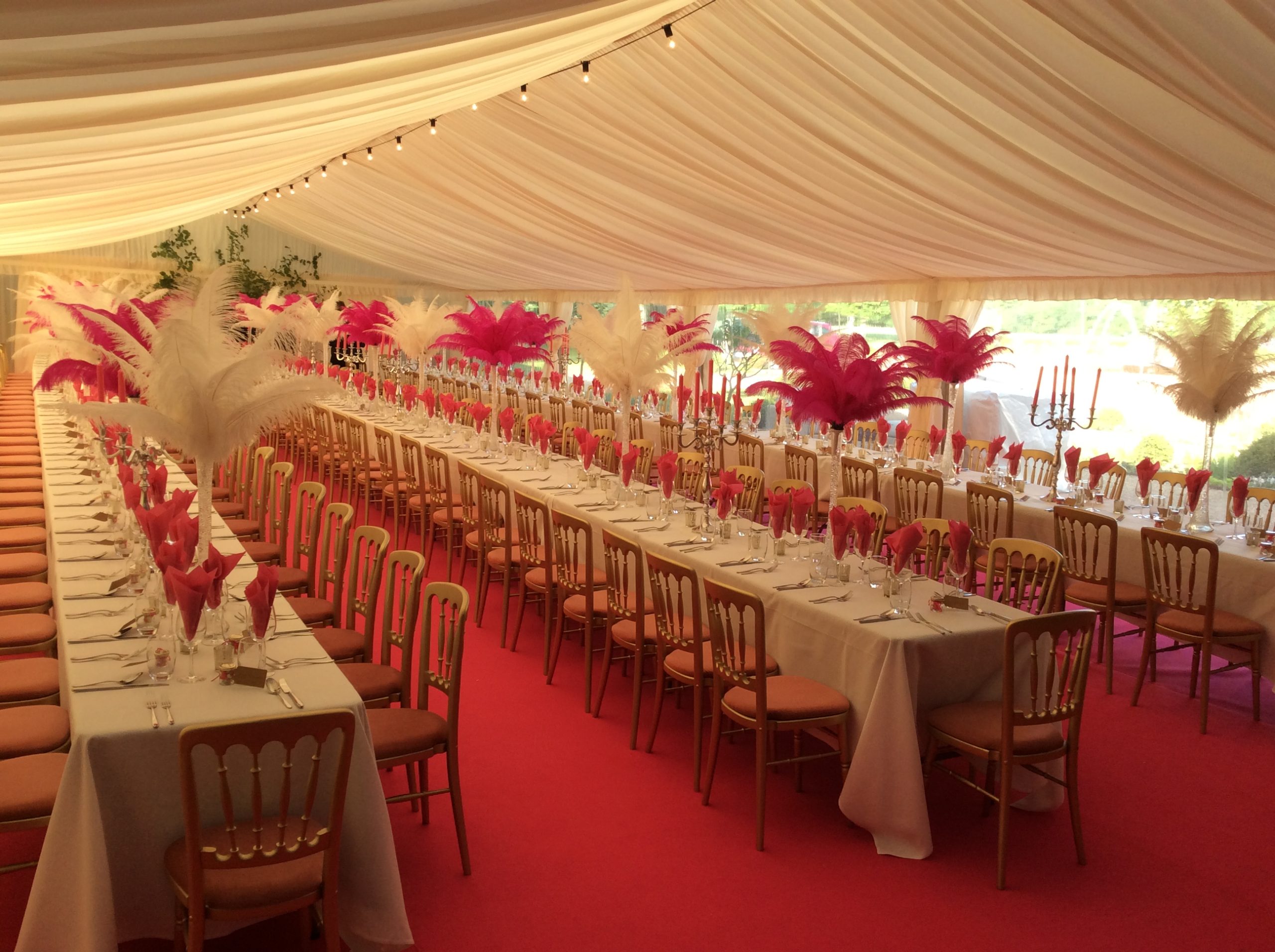 Pink & white party